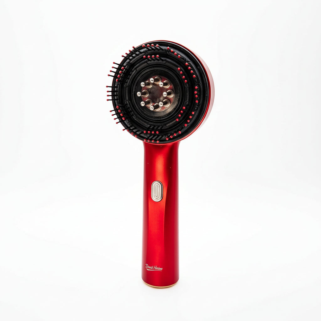 Scalp Massage Brush with Oil Applicator