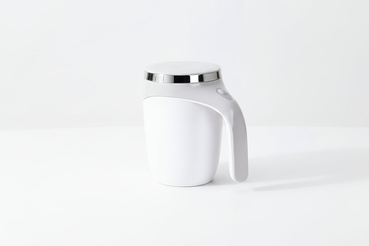 380mL Self Stirring Mug with Lid