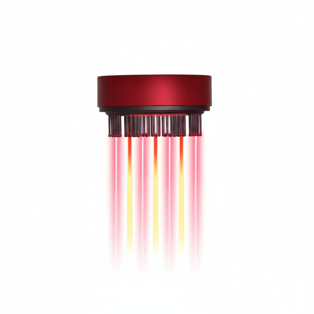 Scalp Massage Brush with Oil Applicator
