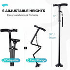 Foldable Walking Cane with LED Light